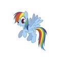 Comfortcorrect Rainbow Dash Peel and Stick Giant Wall Decals CO121133